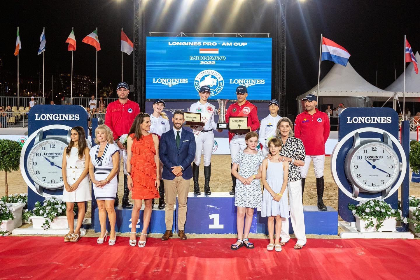 2022 EDITION INTERNATIONAL JUMPING OF MONACO - THE AMADE TEAM WINS THE PRO-AM CHALLENGE