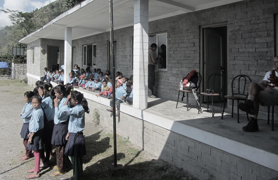 Earthquake in Nepal - Réhabilitation of the primary school of Salleri-8